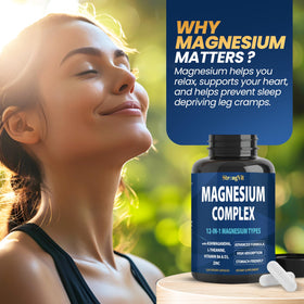Capsules de Magnésium 1000mg dans une main