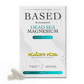 Capsules de magnésium de la Mer Morte en flacon