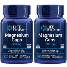 Capsules de Magnésium Life Extension 500 mg en flacon
