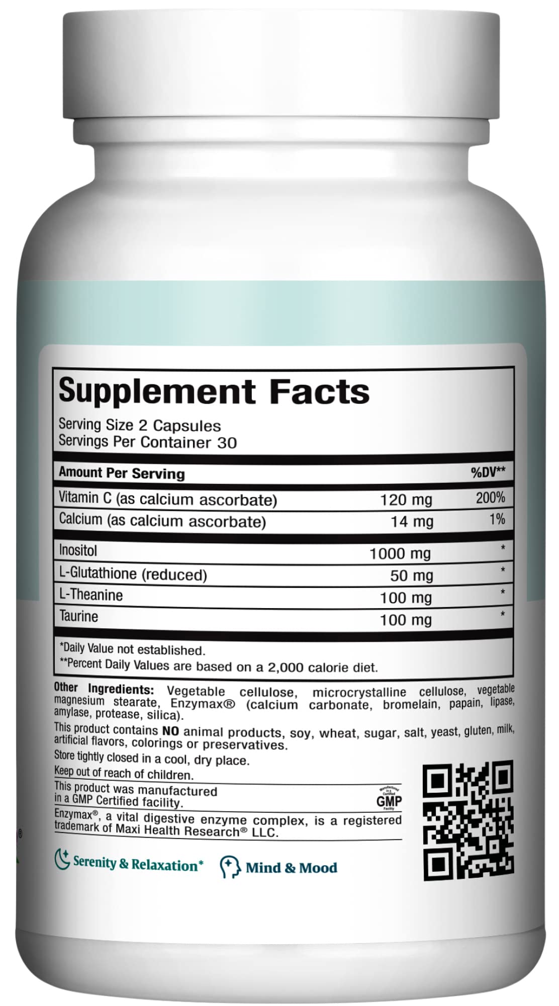 Capsules de Maxi Health daily wellness sur fond blanc
