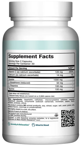 Capsules de Maxi Health daily wellness sur fond blanc