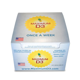 Capsules de Maximum D3 prêtes à être utilisées