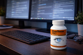 Capsules de MaxiVision PRO Meso Formula dans une main