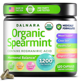 Capsules de menthe verte Dalnara 1200mg vue de face