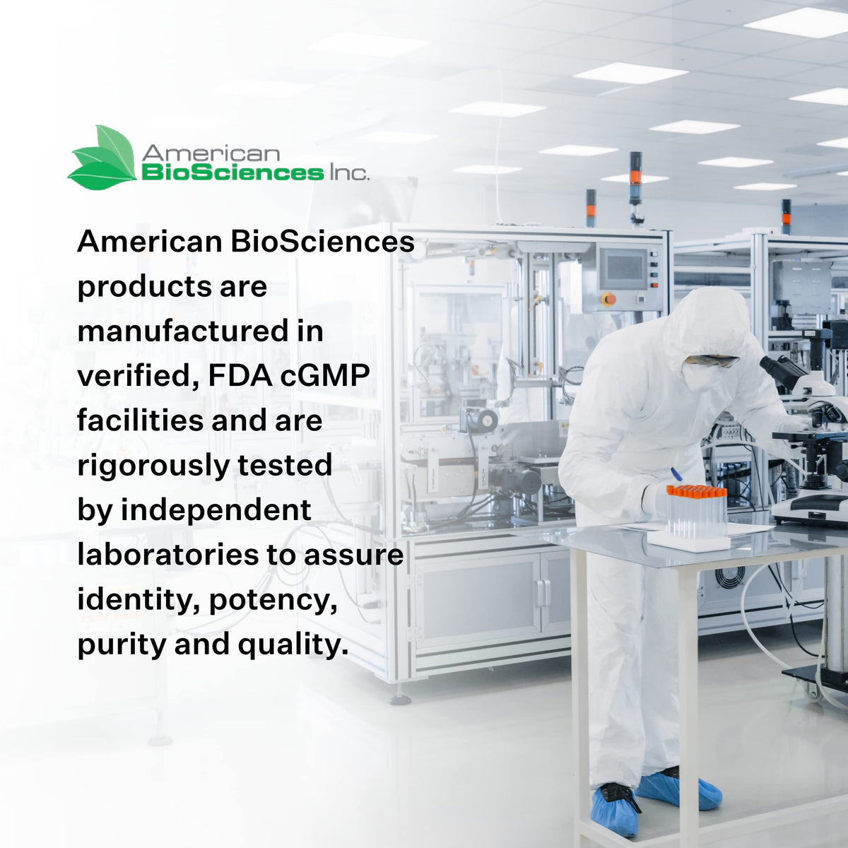 Capsules de Metatrol d'American BioSciences dans une main