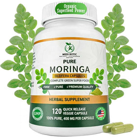 Capsules de Moringa Bio 800mg MEDI BOTIC en boîte