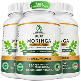 Capsules de Moringa Bio 800mg MEDI BOTIC front view