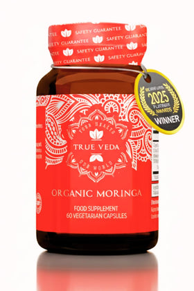 Capsules de Moringa Bio True Veda 60 capsules vue de face