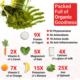 Capsules de Moringa Bio True Veda sur un fond blanc