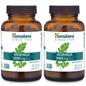 Capsules de Moringa Himalaya 1000 mg en bouteille vue de face