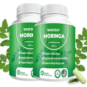 Capsules de Moringa WJSFDLY 800 mg vue de face