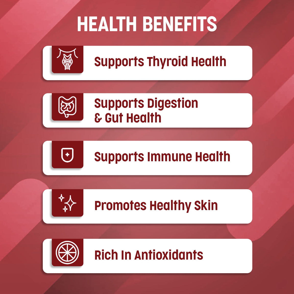Capsules de mousse de mer bio Superfood Science avec des ingrédients naturels