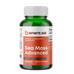 Capsules de mousse de mer INFINITE AGE 1250mg vue de face