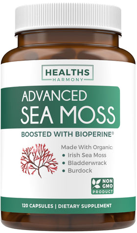 Capsules de Mousse Irlandaise Bio Healths Harmony en boîte