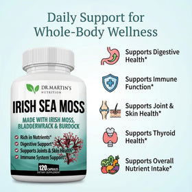 Capsules de mousse irlandaise sur fond blanc