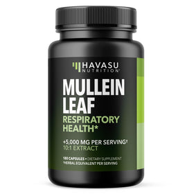 Capsules de Mullein de 500mg Havasu Nutrition, vue avant