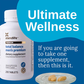 Capsules de multivitamine Xtendlife pour hommes, présentation de la formule
