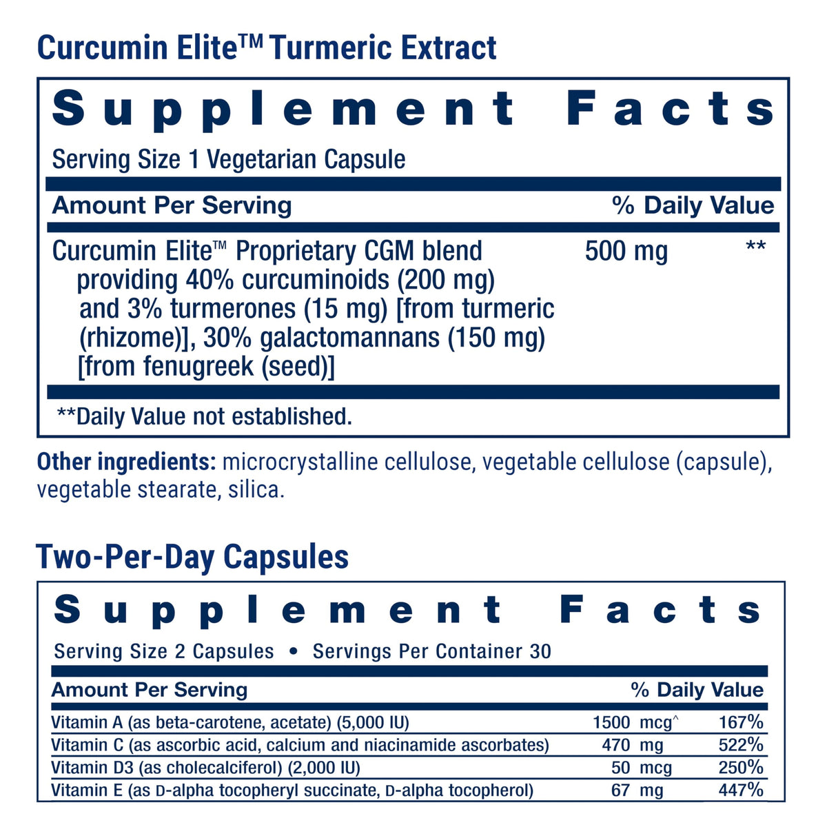 Capsules de multivitamines des Packs de Nutriments Complets Avancés