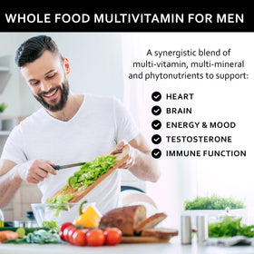 Capsules de multivitamines entières pour hommes, Primitive Scientific