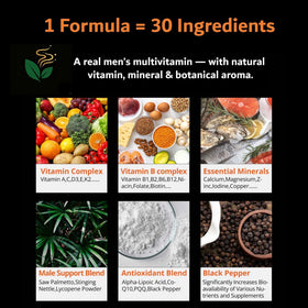 Capsules de multivitamines HiWell Absorfyx sur une table
