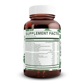 Capsules de multivitamines Natural Nutra sur une surface blanche