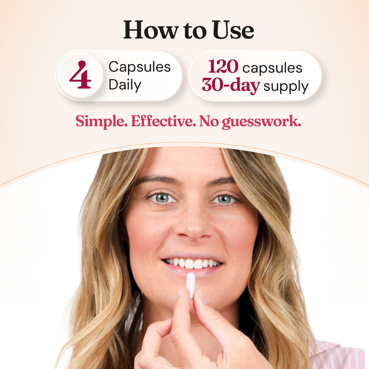 Capsules de Myo & D-Chiro Inositol avec un verre d'eau