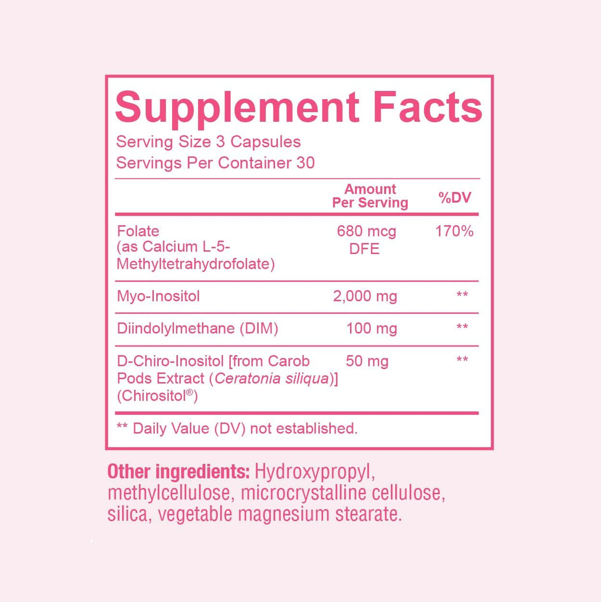 Capsules de Myo-Inositol et D-Chiro-Inositol Sunergetic