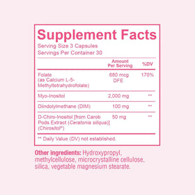 Capsules de Myo-Inositol et D-Chiro-Inositol Sunergetic