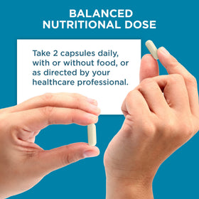 Capsules de NAC 1000 mg de Truevantage Nutrition dans un verre