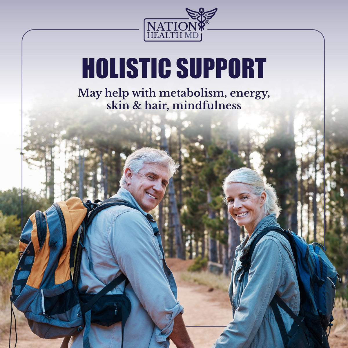 Capsules de NATION HEALTH MD Thyro Support dans un verre