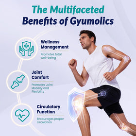 Capsules de Nattokinase Gyumolics sur fond blanc
