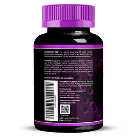 Capsules de Nattokinase WELLNESS LABSRX sur fond blanc