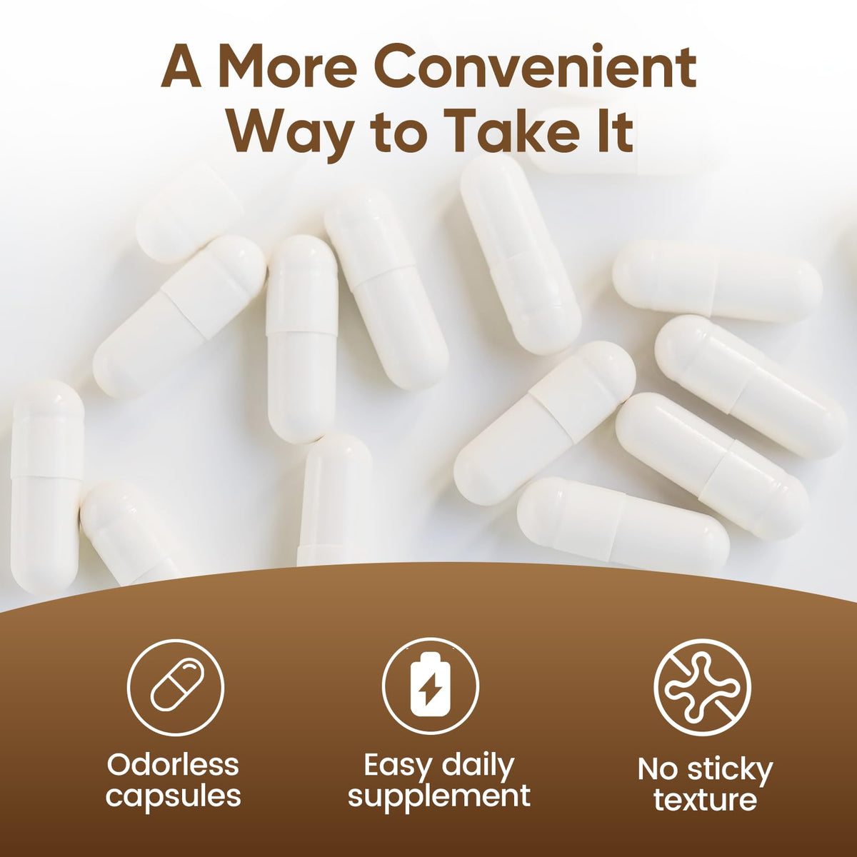 Capsules de Nattokinase zdiwond dans la main