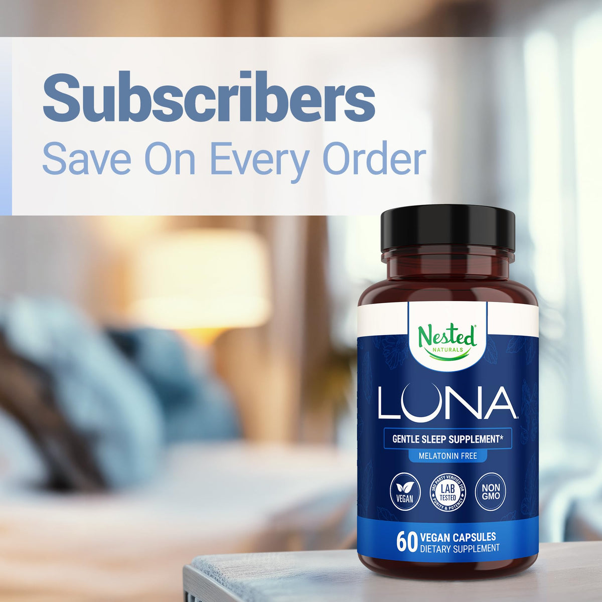 Capsules de Nested Naturals Luna dans un environnement naturel