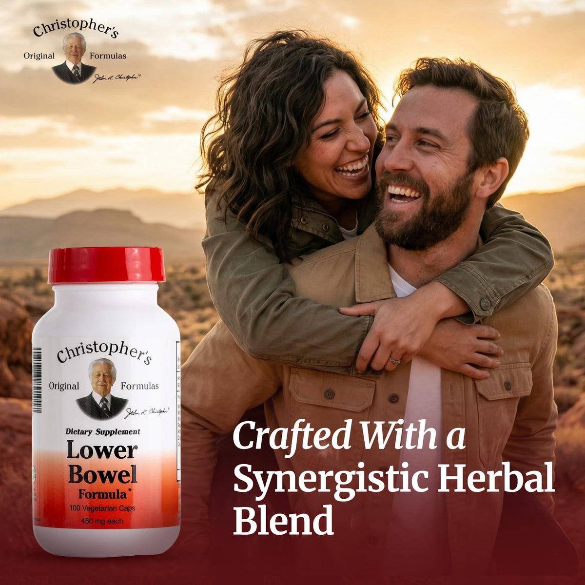 Capsules de Nettoyage Intestinal Christopher's Original Formulas avec des herbes