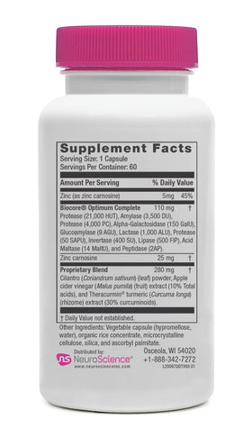 Capsules de NeuroScience daily DTX sur une surface blanche