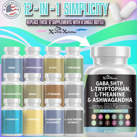 Capsules de NeuroZen+ sur un fond blanc