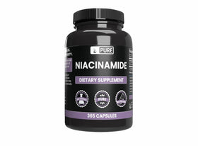 Capsules de Niacinamide PURE ORIGINAL INGREDIENTS en flacon
