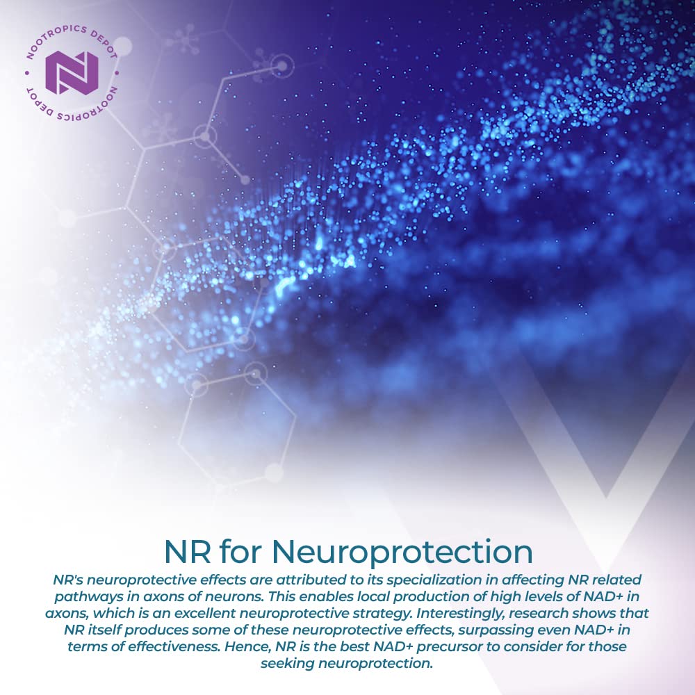 Capsules de nicotinamide riboside Nootropics Depot, vue latérale