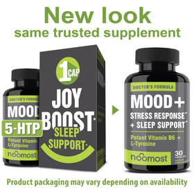 Capsules de NooMost HTP-5 sur une table