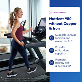 Capsules de Nutrient 950 A sans Cuivre ni Fer dans leur flacon