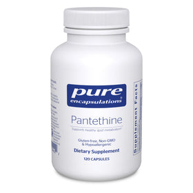 Capsules de Pantethine Pure Encapsulations, vue de face
