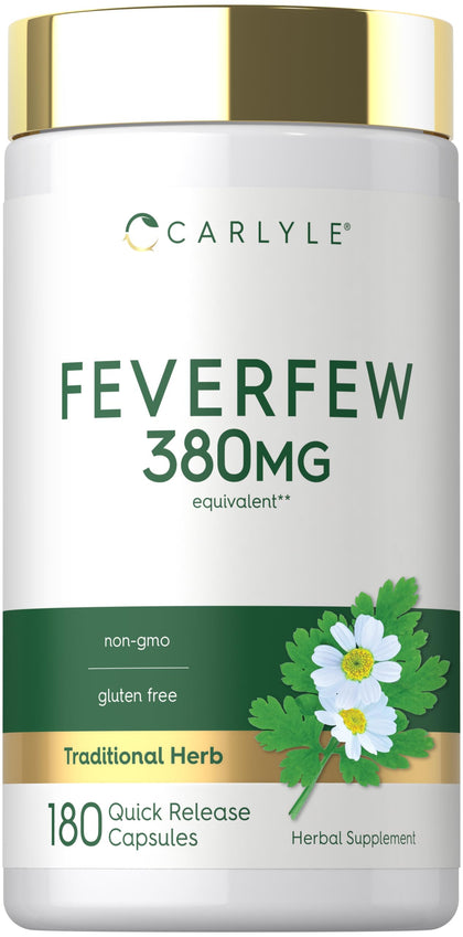 Capsules de Pâquerette Carlyle 180 comprimés, vue de face