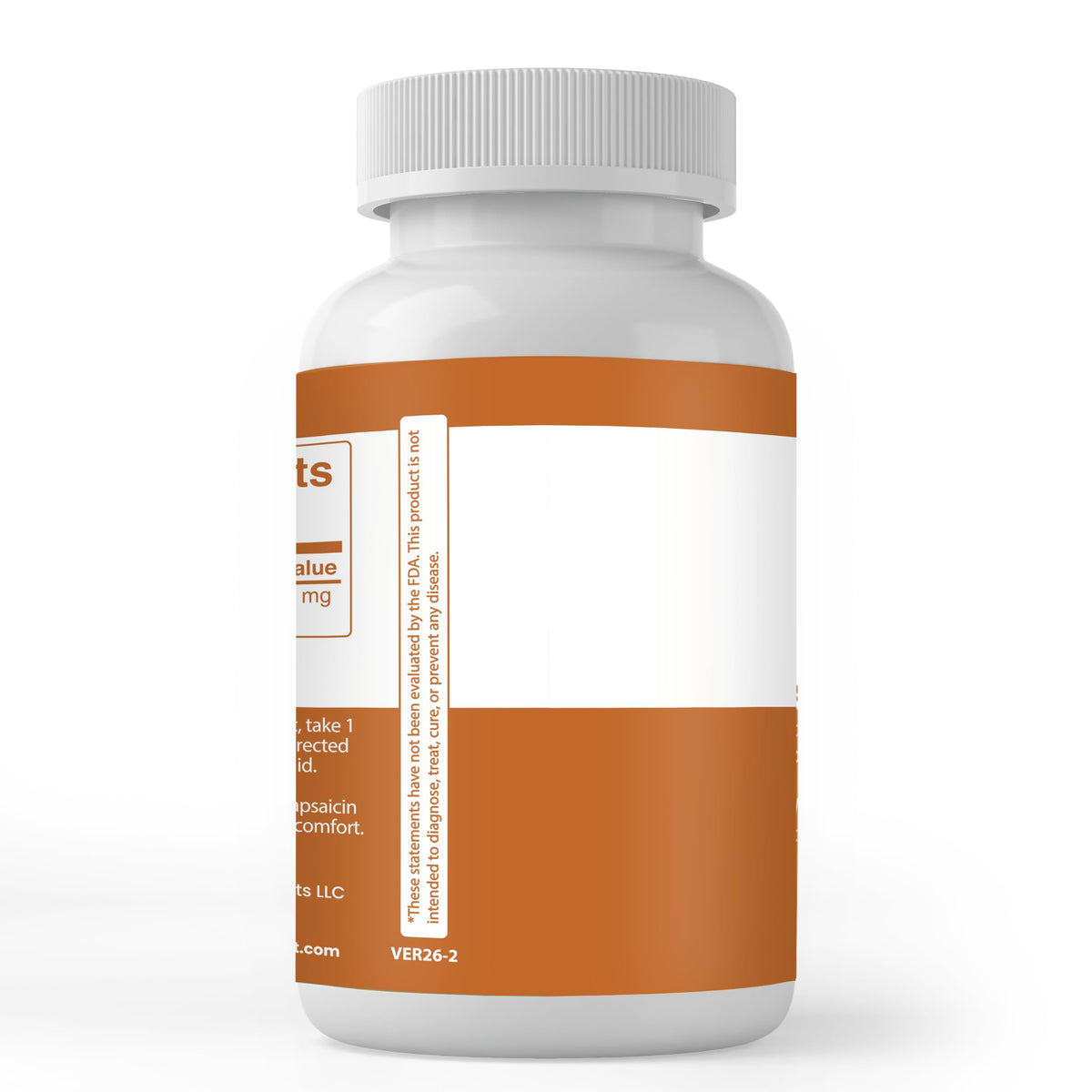 Capsules de piments de cayenne PURE ORIGINAL INGREDIENTS ouvertes