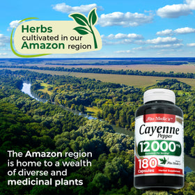 Capsules de poivre de cayenne FITO MEDIC'S dans une main