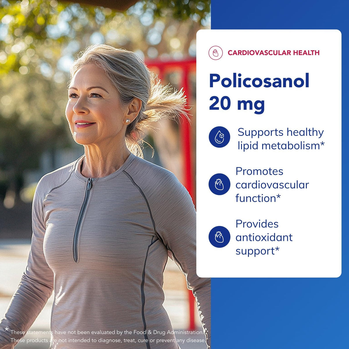 Capsules de Policosanol dans leur flacon transparent