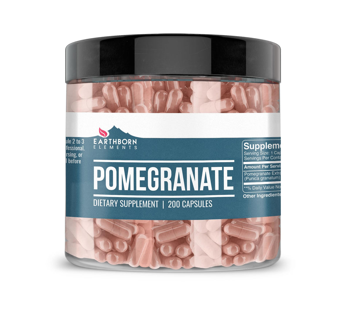 Capsules de Pommegrenade Earthborn Elements, vue avant