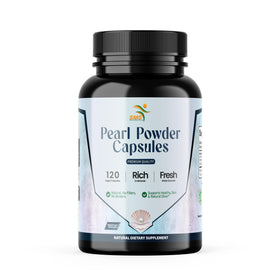 Capsules de Poudre de Perle 120 Veggie - vue avant du flacon