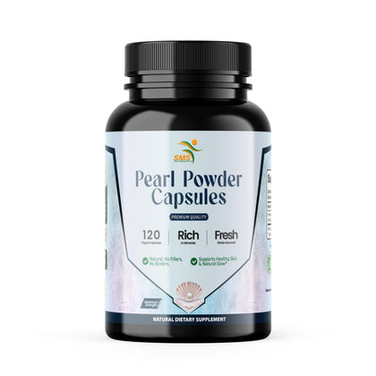 Capsules de Poudre de Perle 120 Veggie - vue avant du flacon
