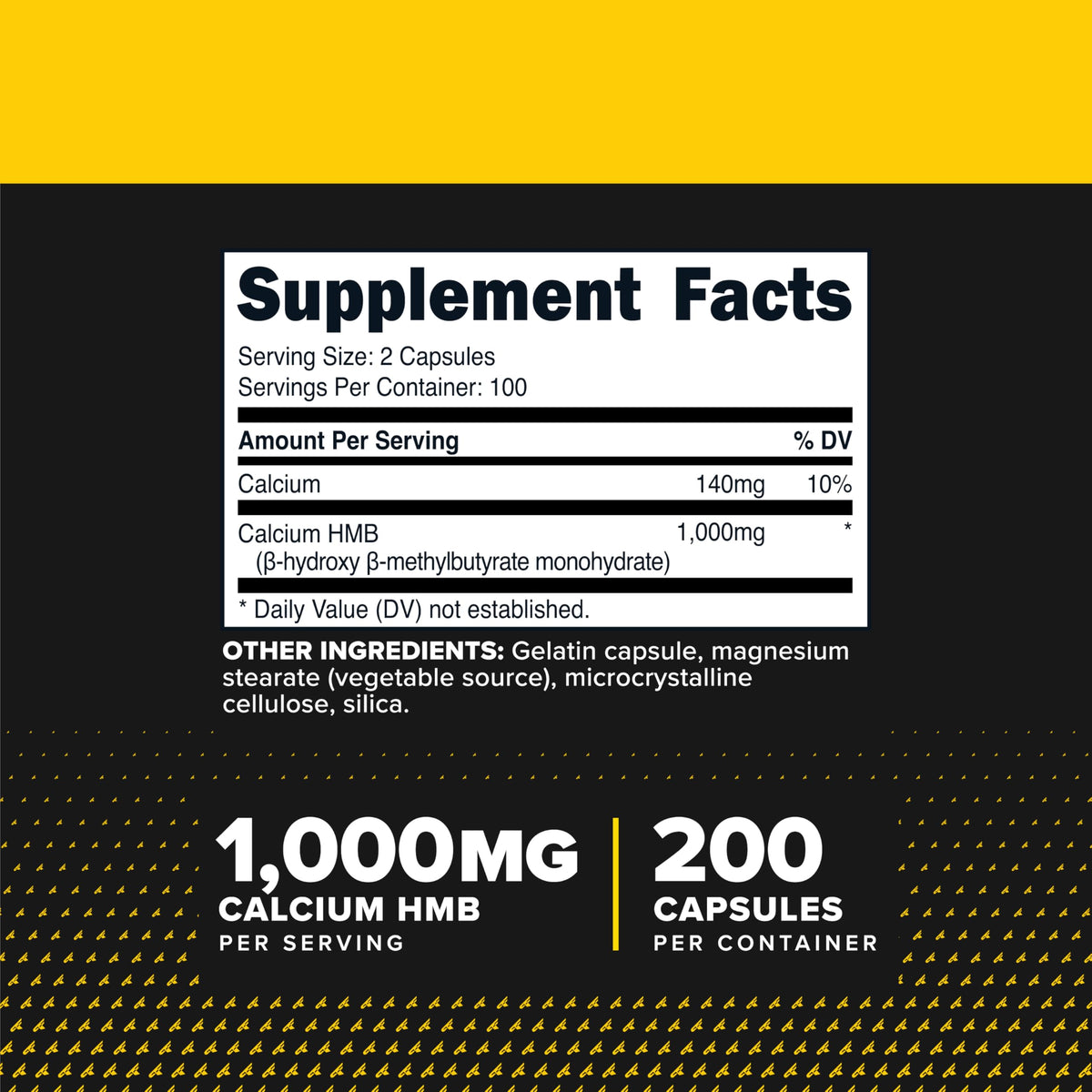Capsules de Primaforce HMB en gros plan